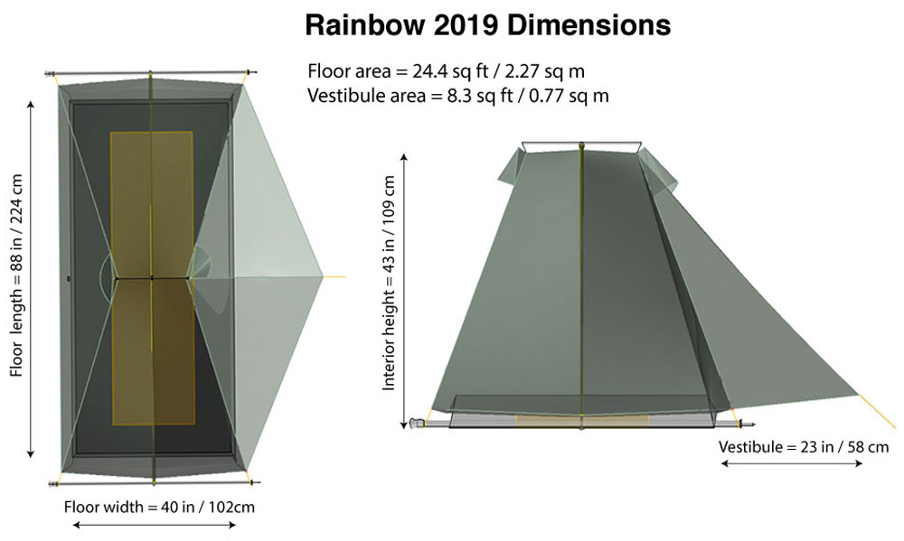 Tarptent Rainbow 2023 Tarptent Rainbow 2023