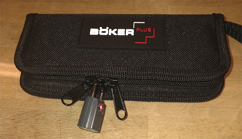 Böker Nylon Messeretui abschliessbar
