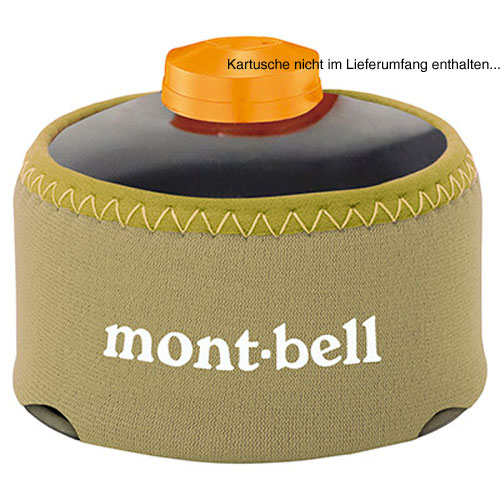 Mont-Bell Gas Canister Sock 110 black