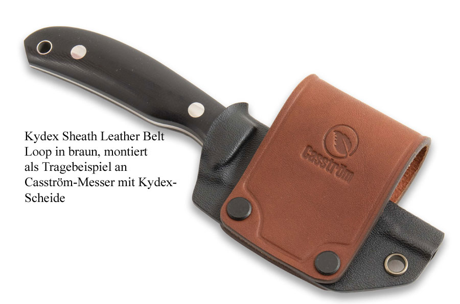 Casström Kydex Sheath Leather Belt Loop Casström Kydex Sheath Leather Belt Loop