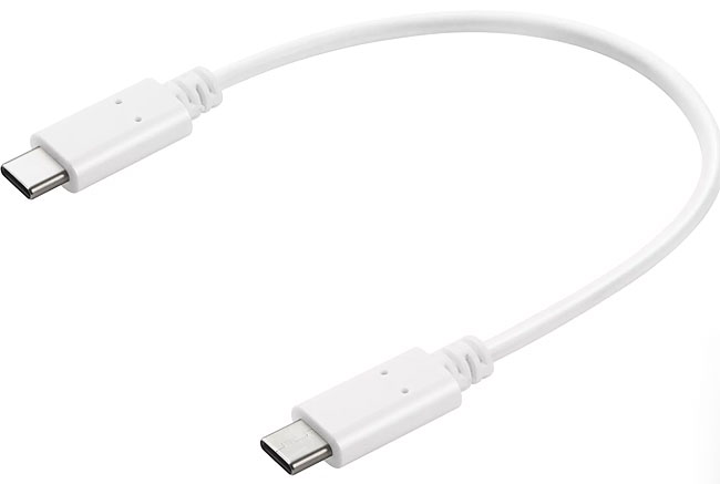 USB-C zu USB-C kurzes Ladekabel