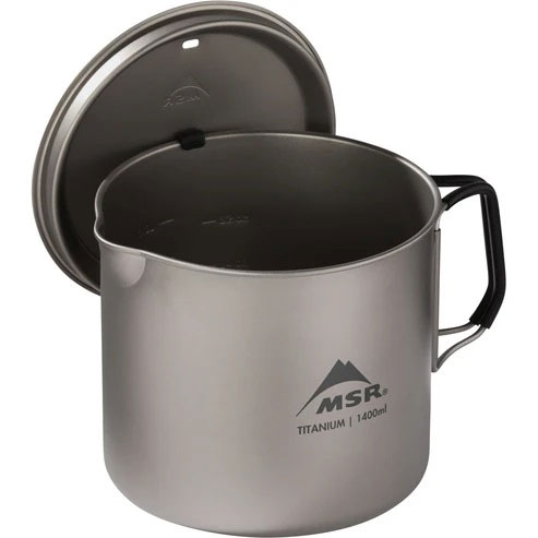 MSR Titanium Kettle 1400 MSR Titanium Kettle 1400