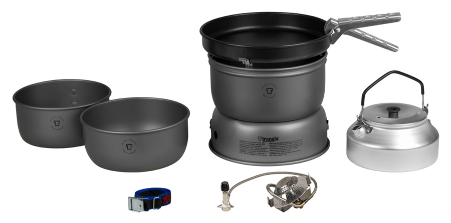 Trangia Sturmkocher Alu HA UL Gross Gas Nonstick Pfanne