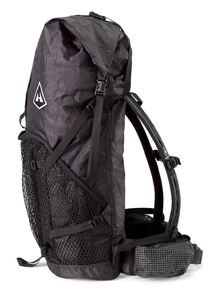 Hyperlite Mountain Gear Black Windrider Pack 55 (3400) Hyperlite Mountain Gear Black Windrider Pack 55 (3400)
