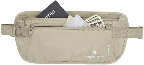 Eagle Creek Money Belt deluxe RFID Blocker