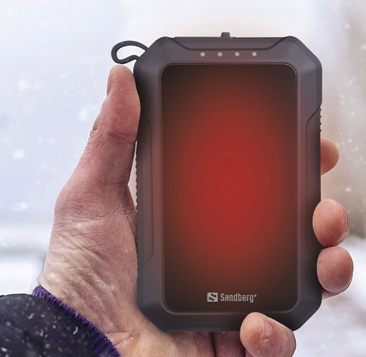 Sandberg Active Hand Warmer Powerbank 10000 Sandberg Active Hand Warmer Powerbank 10000