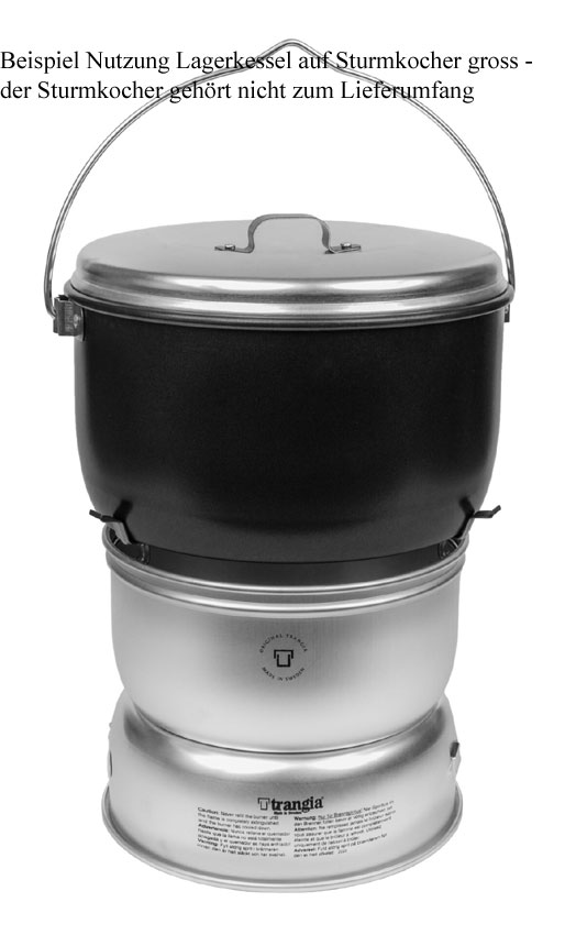 Trangia Lagerkessel non stick 4.5 l Alu high lid Trangia Lagerkessel non stick 4.5 l Alu high lid