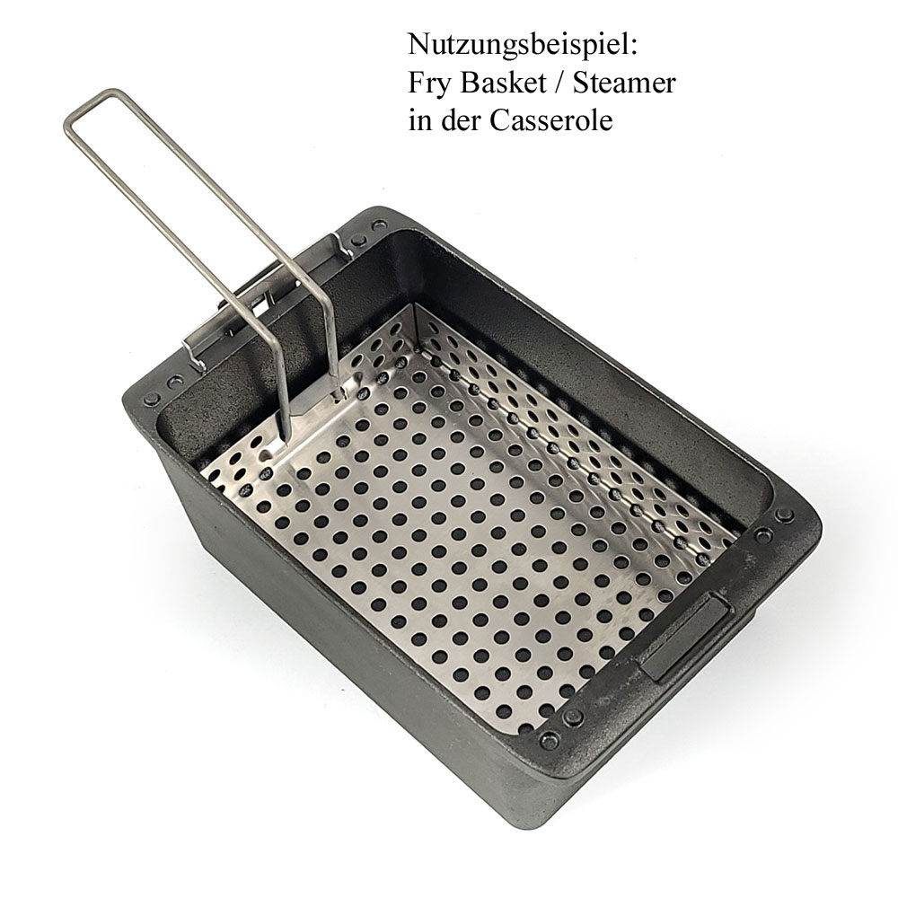 Firebox 5-WAY Fry Basket - Trivet - Steamer Firebox 5-WAY Fry Basket - Trivet - Steamer