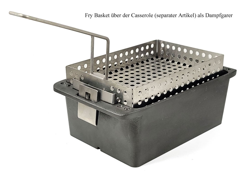 Firebox 5-WAY Fry Basket - Trivet - Steamer Firebox 5-WAY Fry Basket - Trivet - Steamer