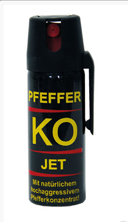 Pfefferspray Jet