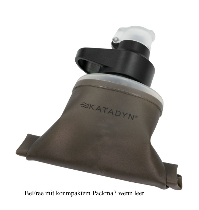 Katadyn BeFree AC Water Filtration System 1L - black Edition