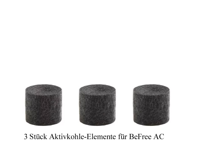 BeFree AC Aktivkohle Nachfüllpack 3er Set