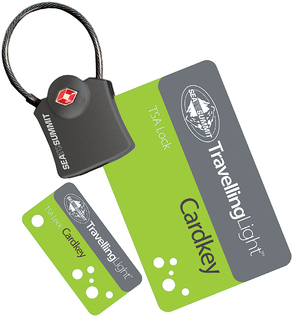 Sea to Summit Card Key TSA Lock Kabelschloss