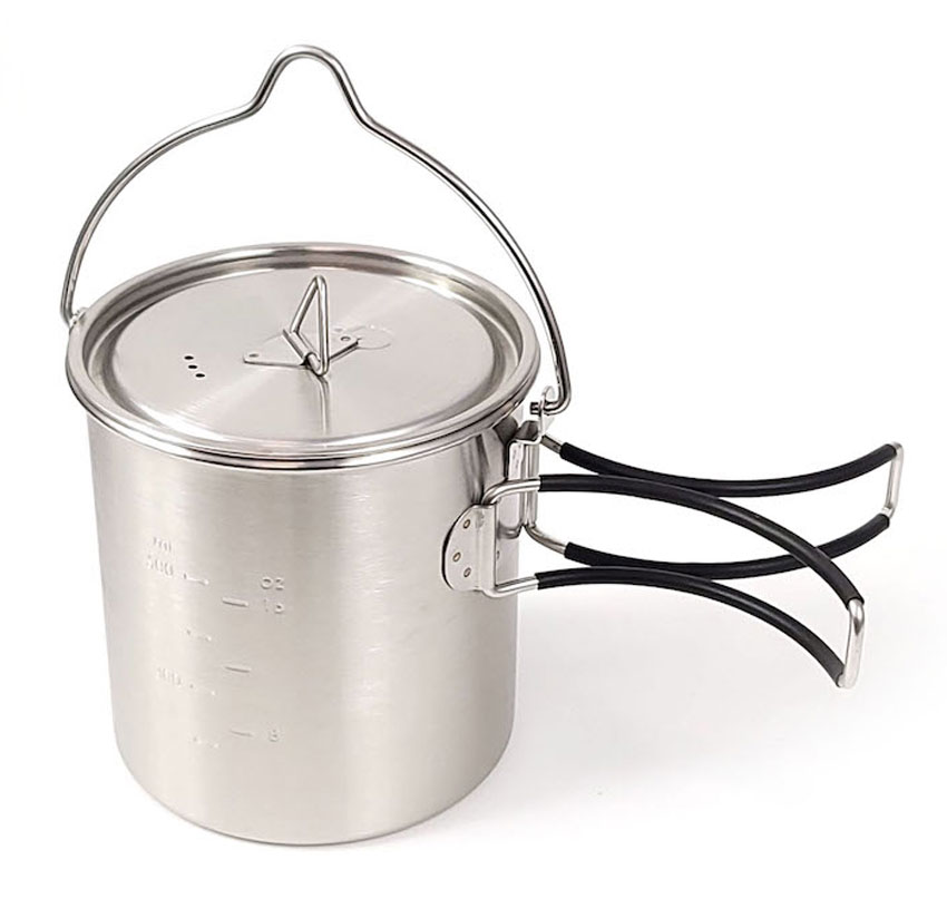 Firebox Bush Pot stainless steel