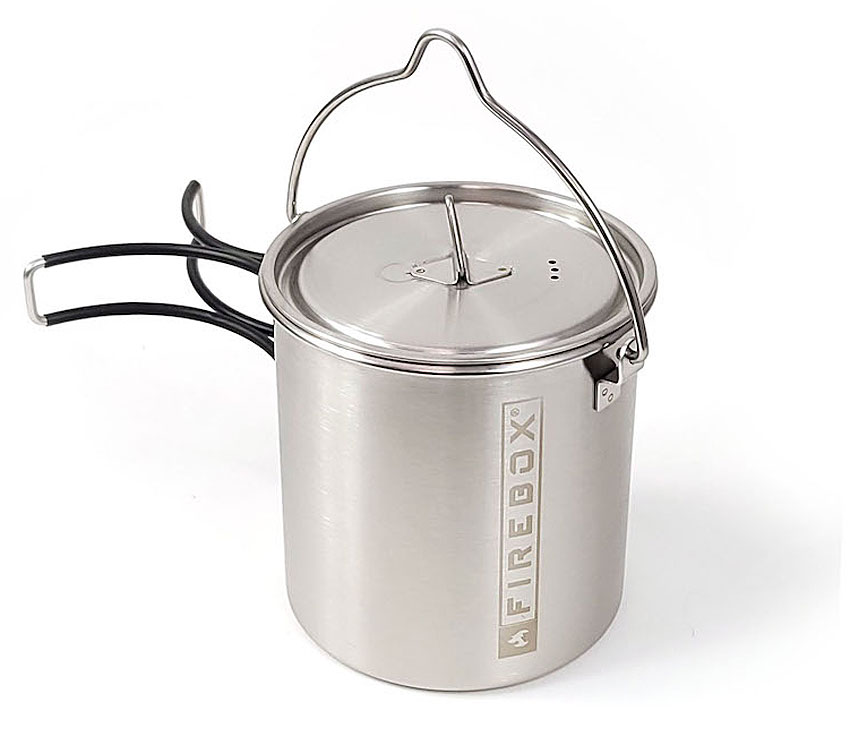 Firebox Bush Pot stainless steel Firebox Bush Pot stainless steel