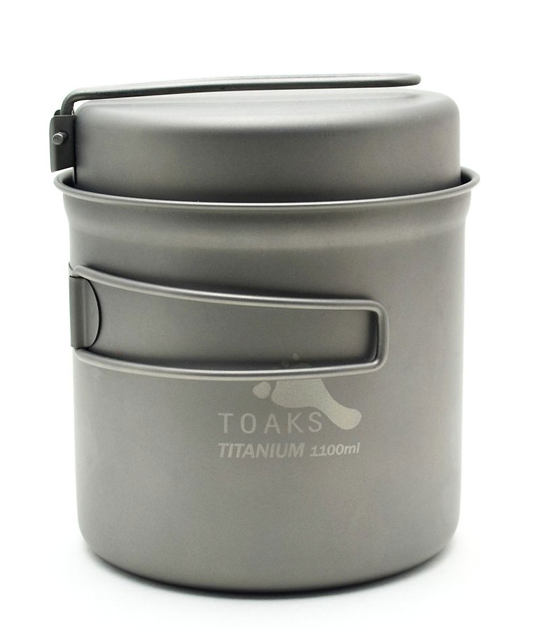 Toaks Titanium 1100ml Pot with Pan