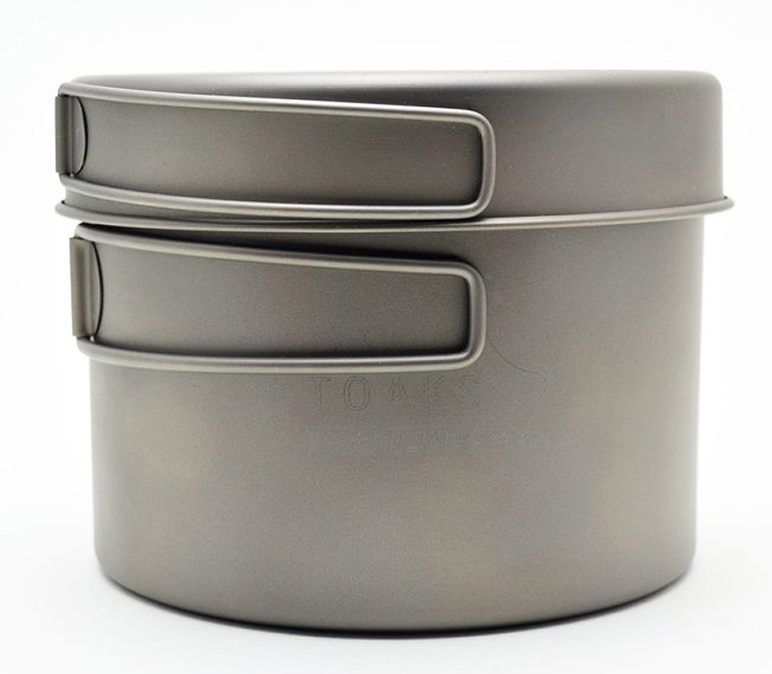 Toaks Titanium 1300ml Pot with Pan