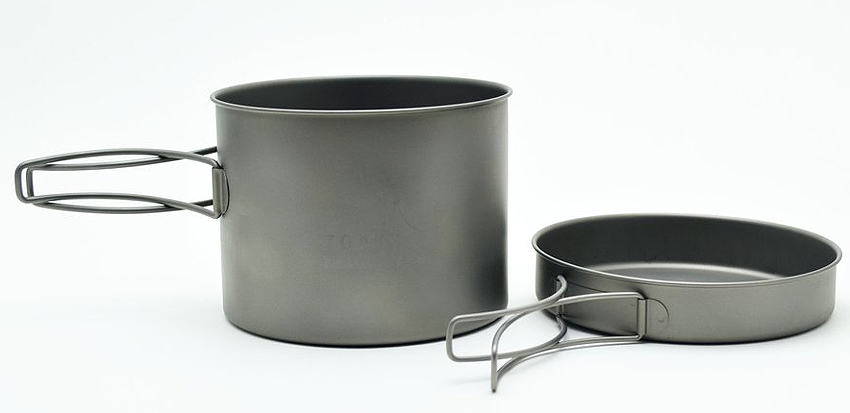 Toaks Titanium 1300ml Pot with Pan