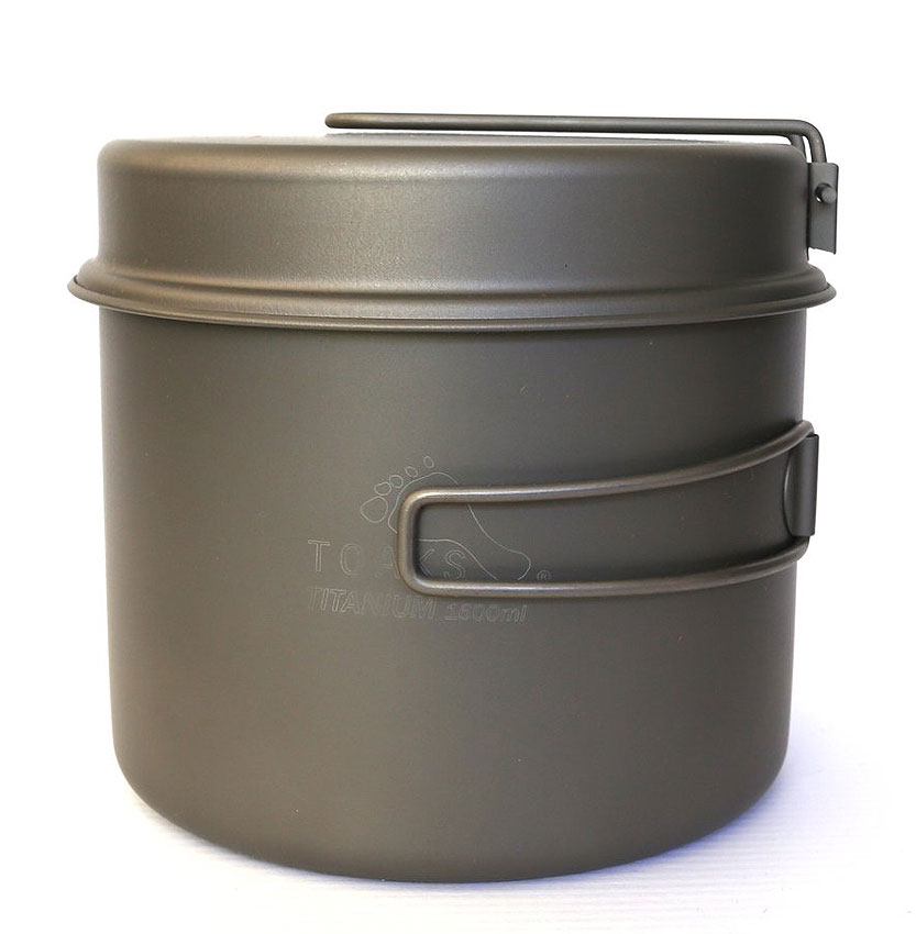 Toaks Titanium 1600ml Pot with Pan