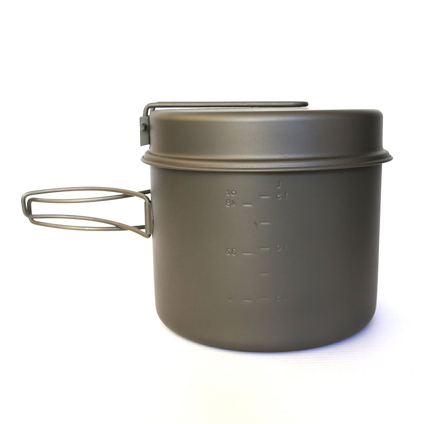 Toaks Titanium 1600ml Pot with Pan Toaks Titanium 1600ml Pot with Pan