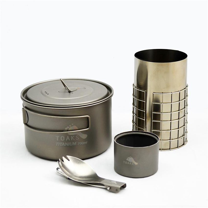 Toaks Ultralight Titanium Cook Set