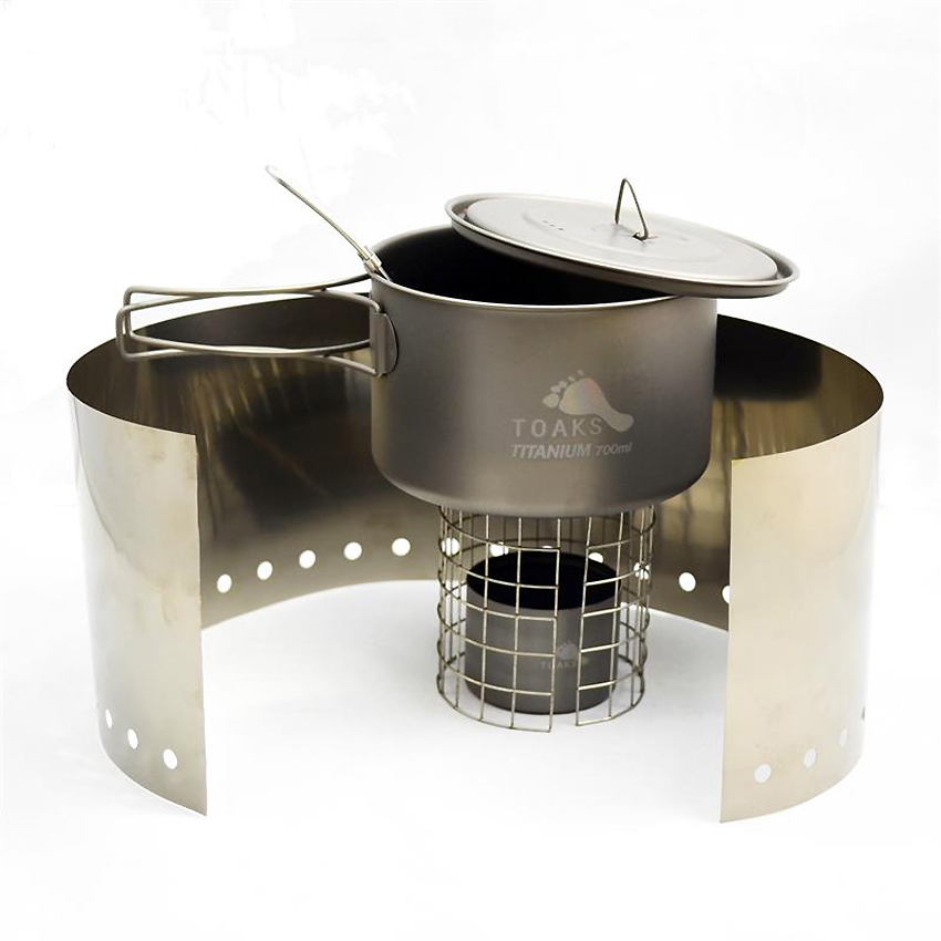 Toaks Ultralight Titanium Cook Set Toaks Ultralight Titanium Cook Set