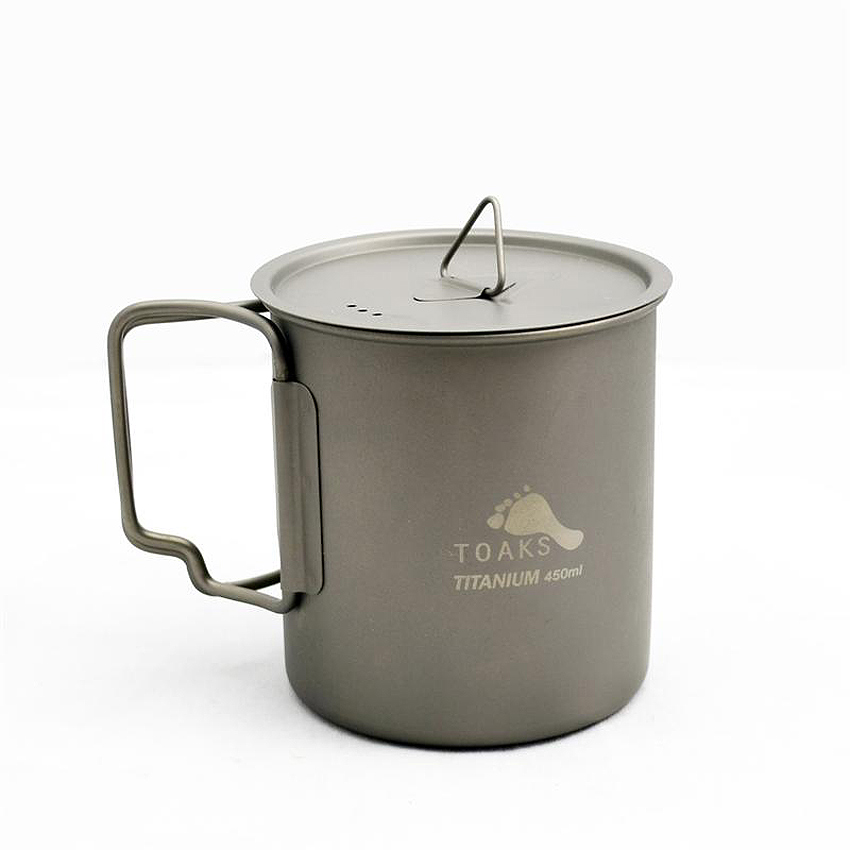 Titanium 450ml Cup mit Deckel