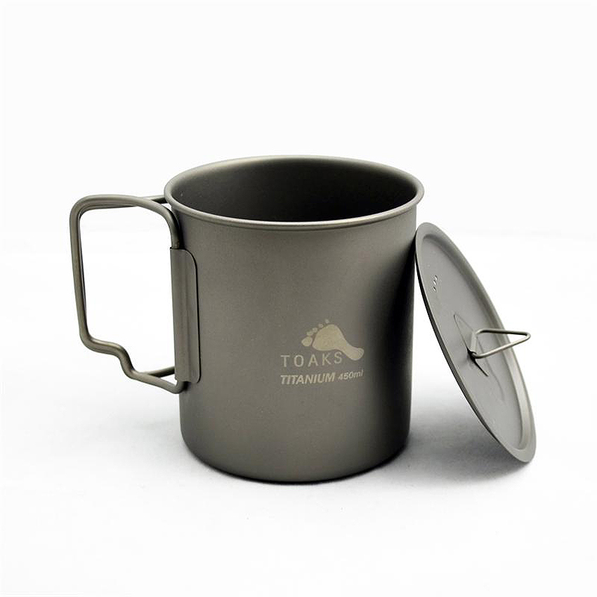 Toaks Titanium 450ml Cup mit Deckel