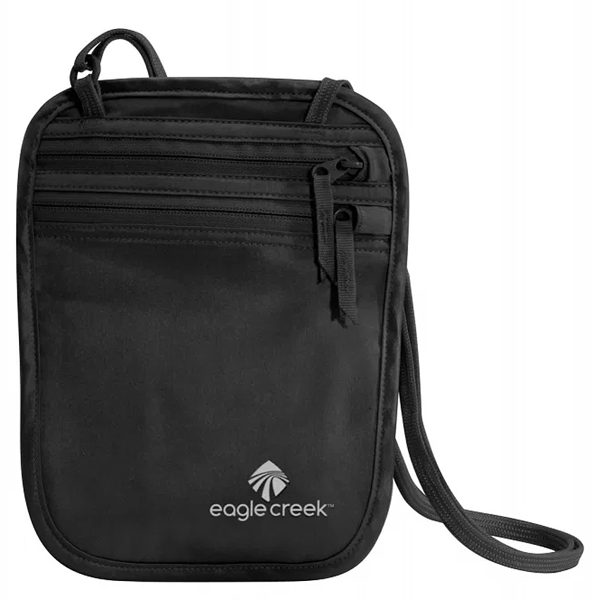 Eagle Creek Undercover Silk Neck Wallet black