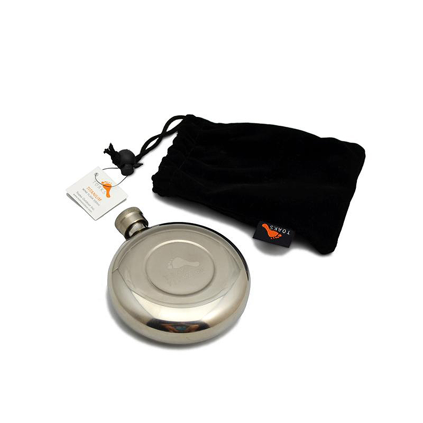 Toaks Flachmann Titanium 150 ml Toaks Flachmann Titanium 150 ml
