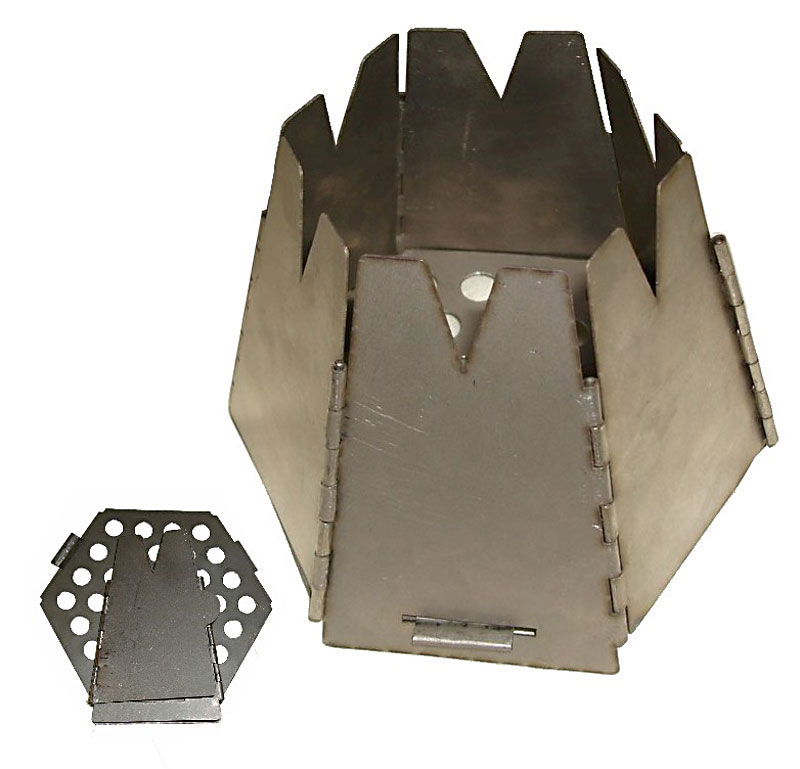 Vargo Steel Hexagon Wood Stove