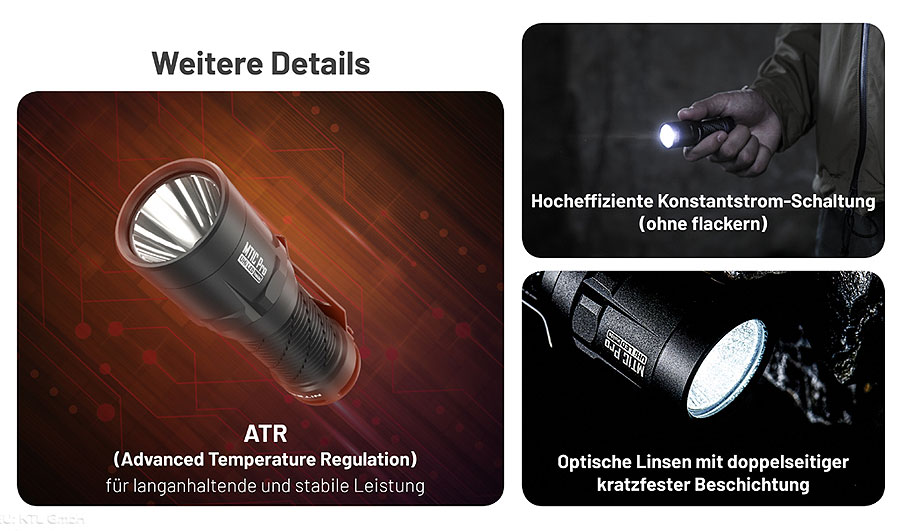 Nitecore MT1C Pro Taschenlampe Nitecore MT1C Pro Taschenlampe