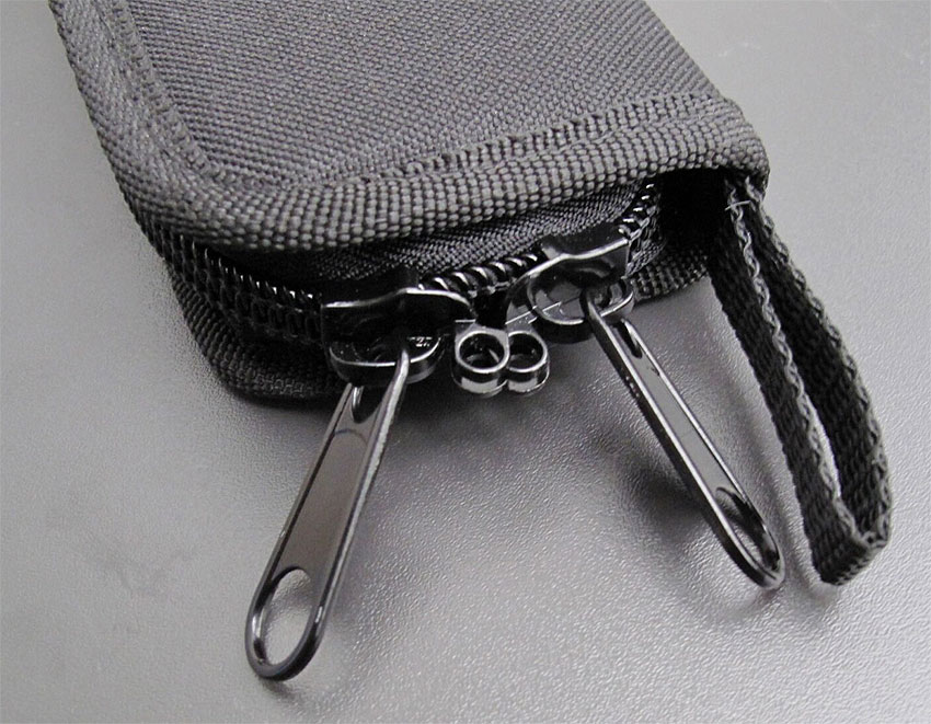 sackundpack Nylon Messeretui abschliessbar