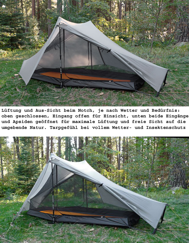 tarptent Notch ノッチ ULテント 直営ストア - テント・タープ