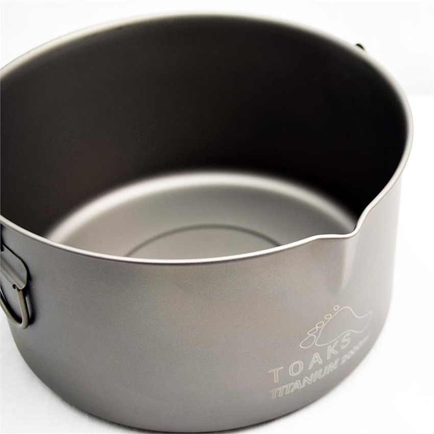 Toaks Titanium 2000ml Pot mit Bügelhenkel Toaks Titanium 2000ml Pot mit Bügelhenkel