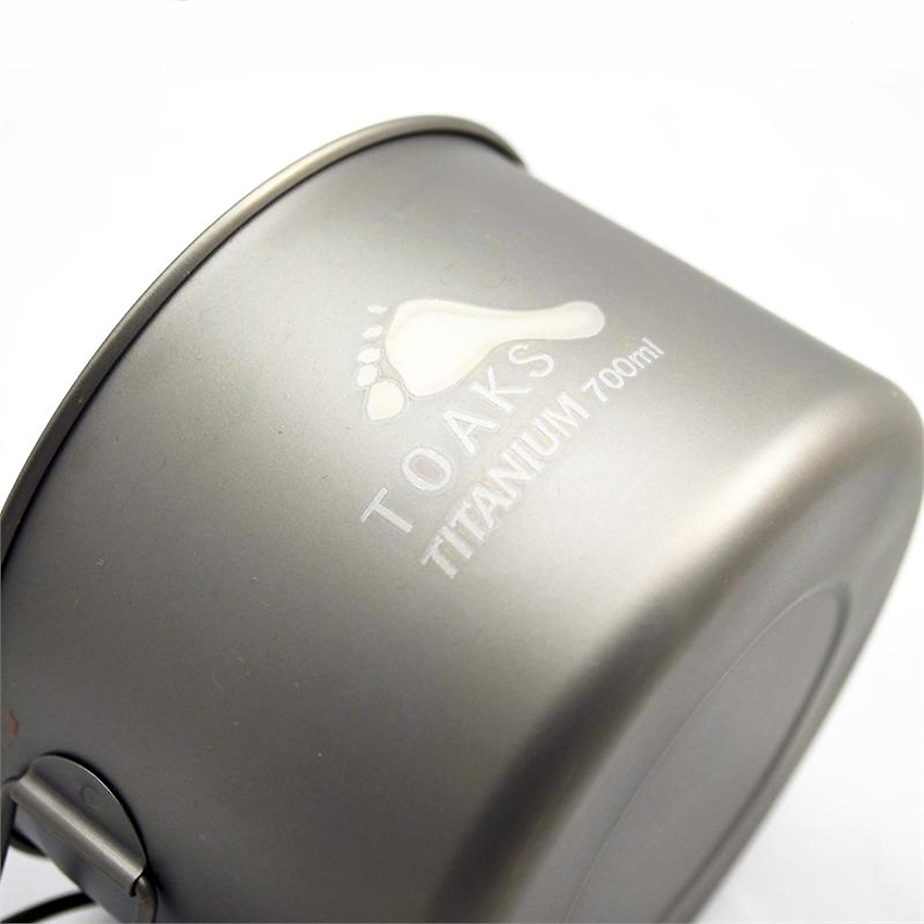 Toaks LIGHT Titanium 700ml Pot Toaks LIGHT Titanium 700ml Pot