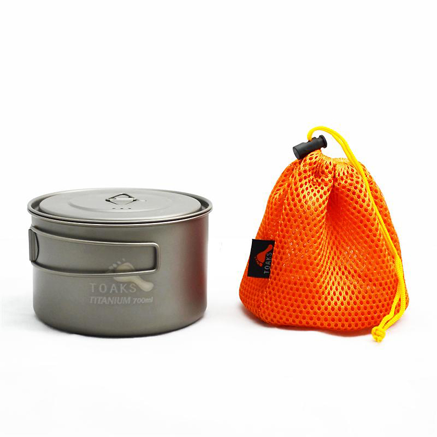 Toaks LIGHT Titanium 700ml Pot Toaks LIGHT Titanium 700ml Pot