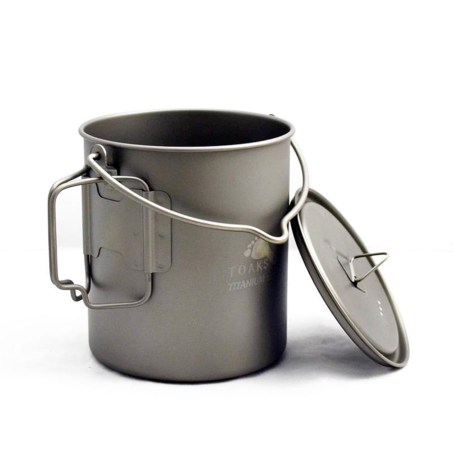 Toaks Titanium 750 ml Pot with Bail Handle / Bügelhenkel