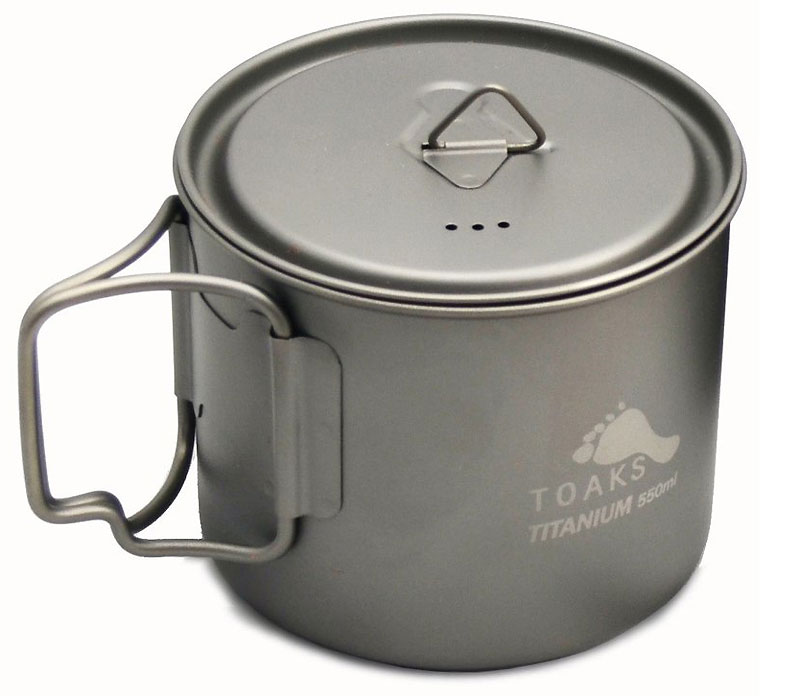 Toaks Titanium Pot 550 L