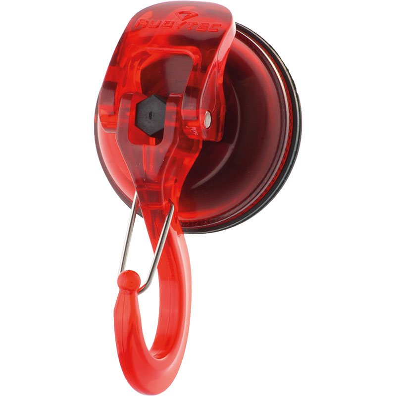 Mammoth clip mobile hanger red