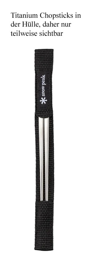 Snowpeak Titanium Chopsticks Essstäbchen