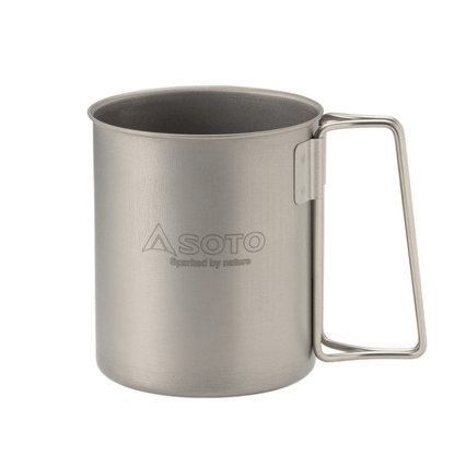 SOTO Titanium Mug 450 - 53g SOTO Titanium Mug 450 - 53g