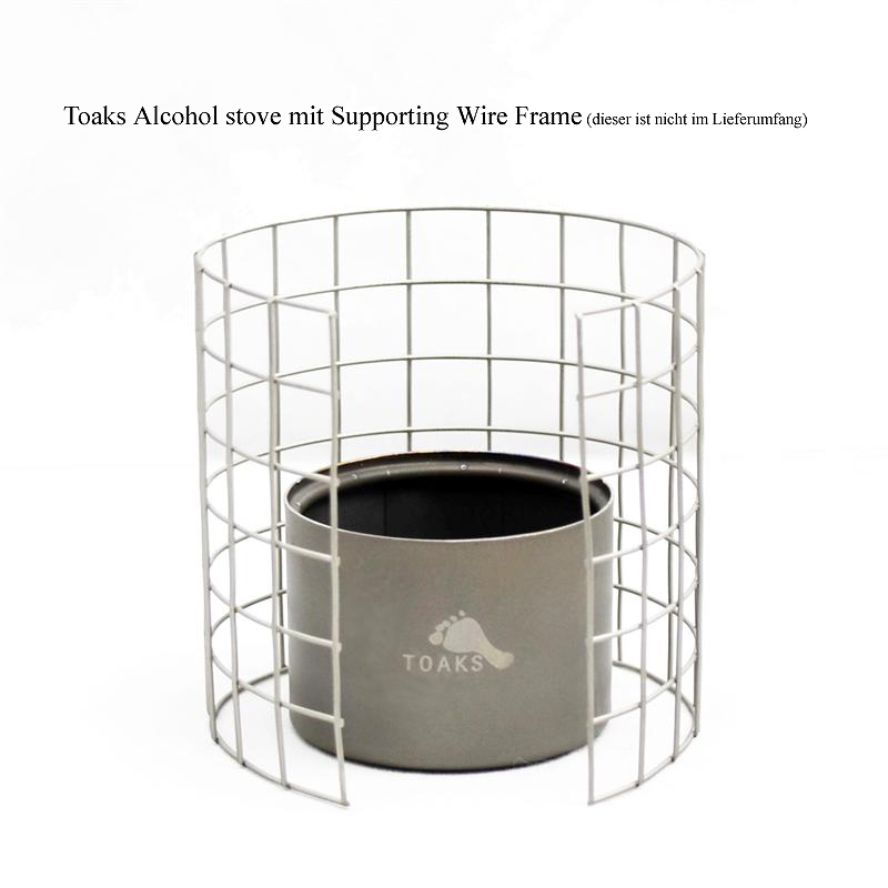 Toaks Titanium Siphon Alcohol Stove Toaks Titanium Siphon Alcohol Stove