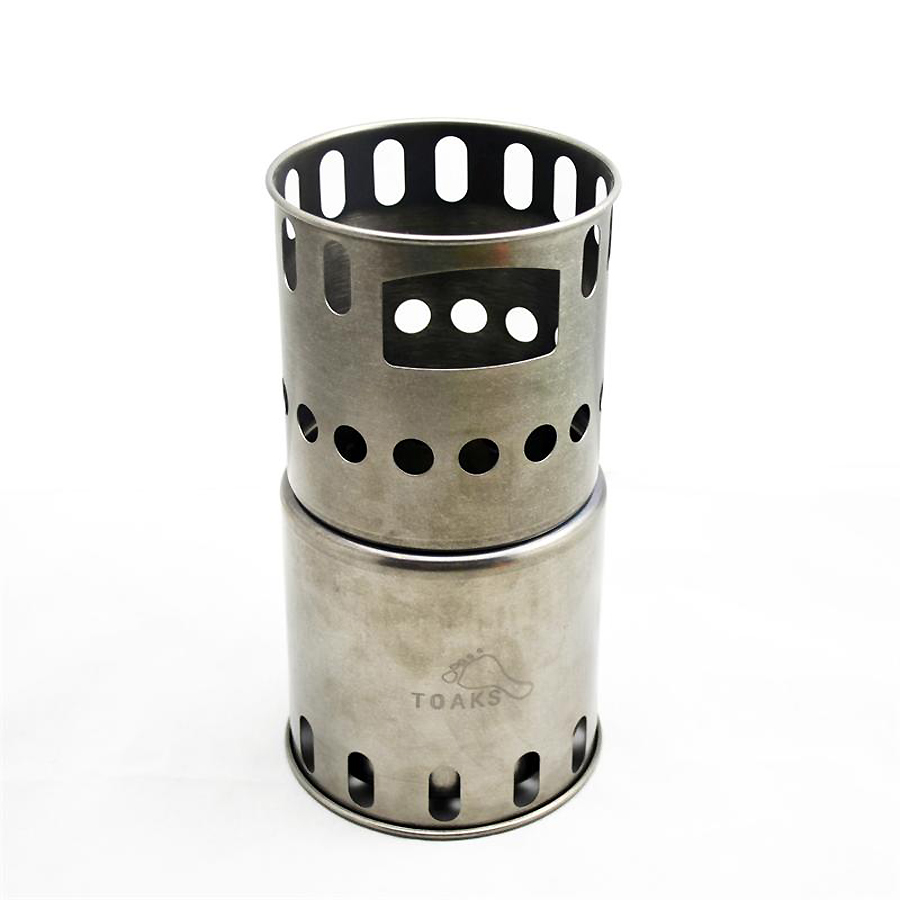 Toaks Titanium -Backpacking Wood Burning Stove small