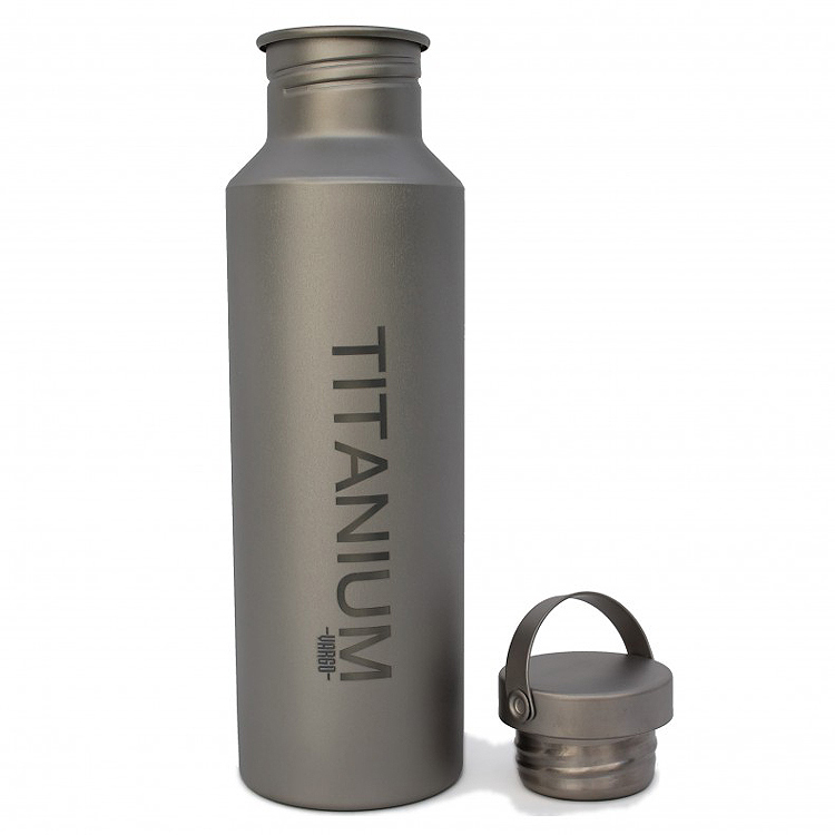 Vargo Titanium Water Bottle with Ti Lid