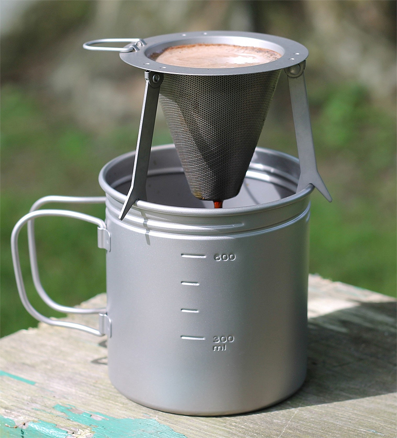 Vargo Titanium Travel Coffee Filter Vargo Titanium Travel Coffee Filter