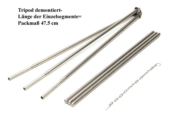 Toaks Portable Tripod Titanium