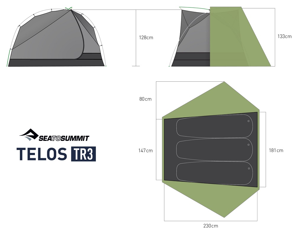 Sea to Summit Telos TR3