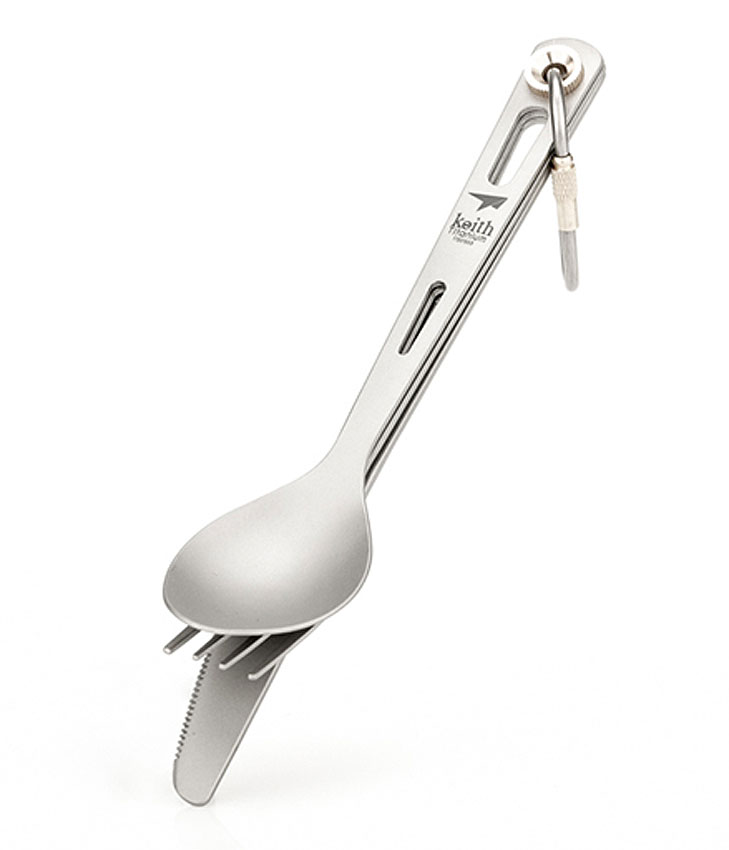 Keith Titanium Titanium Besteckset 3-teilig Keith Titanium Titanium Besteckset 3-teilig