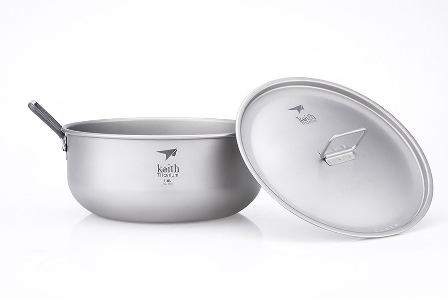 Keith Titanium Titanium Pot 1.8 l Keith Titanium Titanium Pot 1.8 l